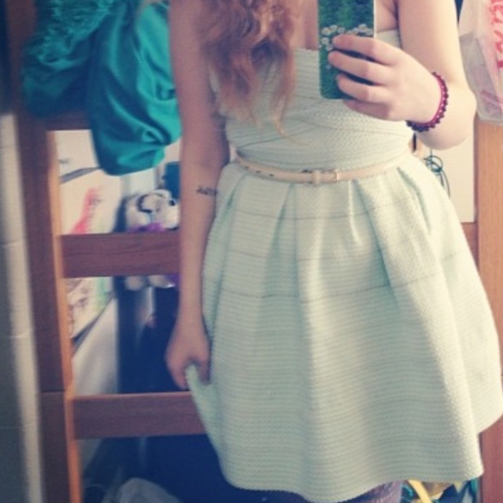 JUN&IVY bandage wrap dress